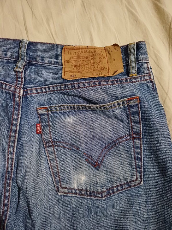 Levi's 501 vintage jean - Görsel 2
