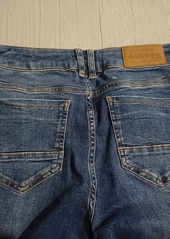 boru paça vintage jean - Görsel 3