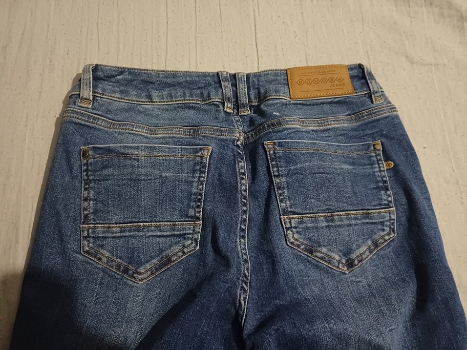 boru paça vintage jean - Görsel 3