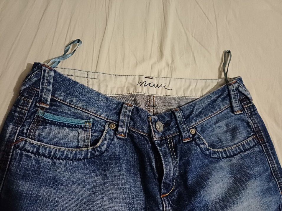 Vintage mavi jean - Görsel 2