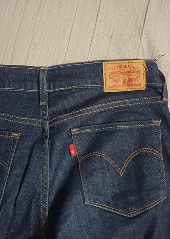 Levis 712 slim y2k vintage jean - Görsel 3
