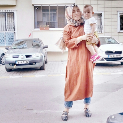 tarçın tunik standard beden