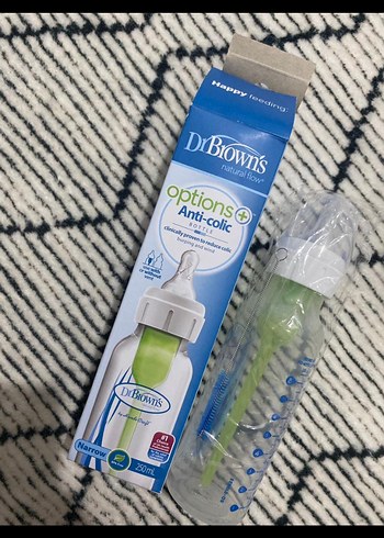 DrBrown's Options+ Beyaz Anti-Kolik Bebek Biberonu 250 ml - Görsel 2