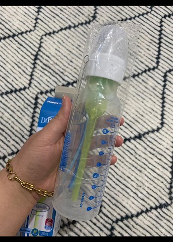 DrBrown's Options+ Beyaz Anti-Kolik Bebek Biberonu 250 ml - Görsel 3