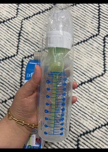 DrBrown's Options+ Beyaz Anti-Kolik Bebek Biberonu 250 ml - Görsel 4