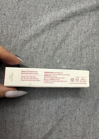 romand dewy ful tint 07 cherry way - Görsel 3