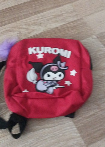 Kırmızı Kuromi Çocuk Sırt Çantası