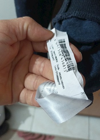 s Beden mavi Renk Paulmark Erkek Lacivert Örme Triko Kazak