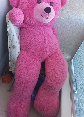 Büyük Pembe Peluş Ayı Oyuncak