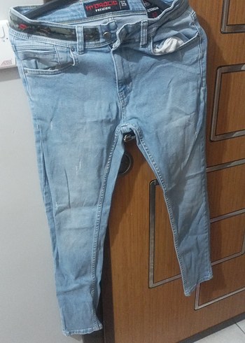 Gri Kadın Regular Fit Denim Pantolon