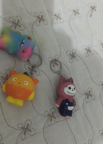 Renkli Anahtarlık Oyuncak Seti - Görsel 2