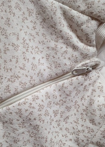 Gri Fermuarlı Bebek Kız Tulumu - Görsel 4