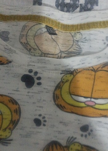 Baskılı Sokak Stili Kahverengi Kedi Kıyafeti - Görsel 2