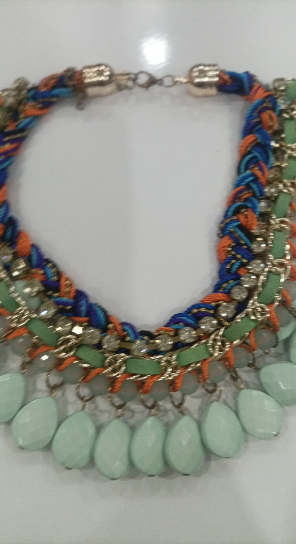 Renkli Boncuklu Bohem Uzun Kolye - Görsel 3