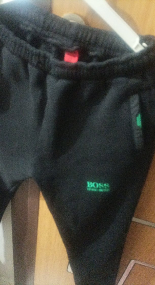 Erkek Çocuk Siyah Fermuarlı Eşofman Altı - Görsel 2