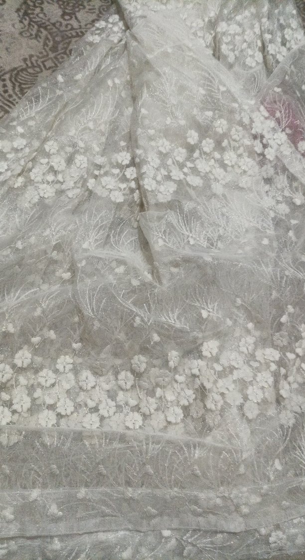 z Nakışlı Tül Perde en 140  boy 1 15cm - Görsel 3