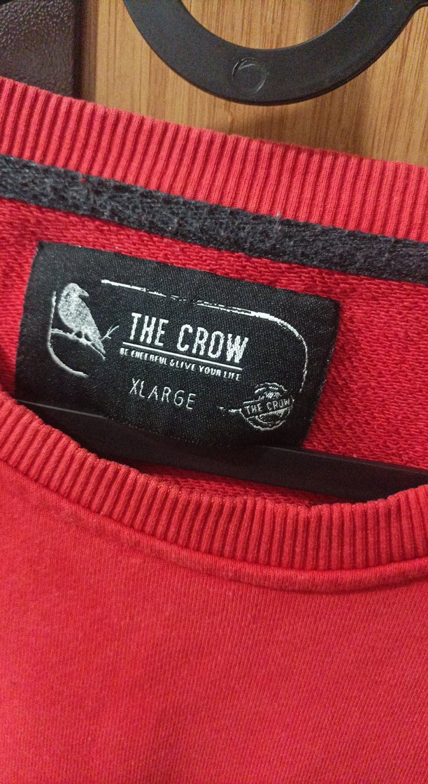 Erkek Kırmızı Uzun Kollu Sweatshirt - Görsel 2