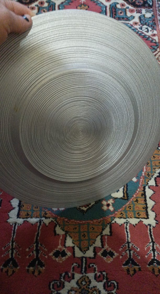 Gri Düz Desenli Tabak Seti - Görsel 3