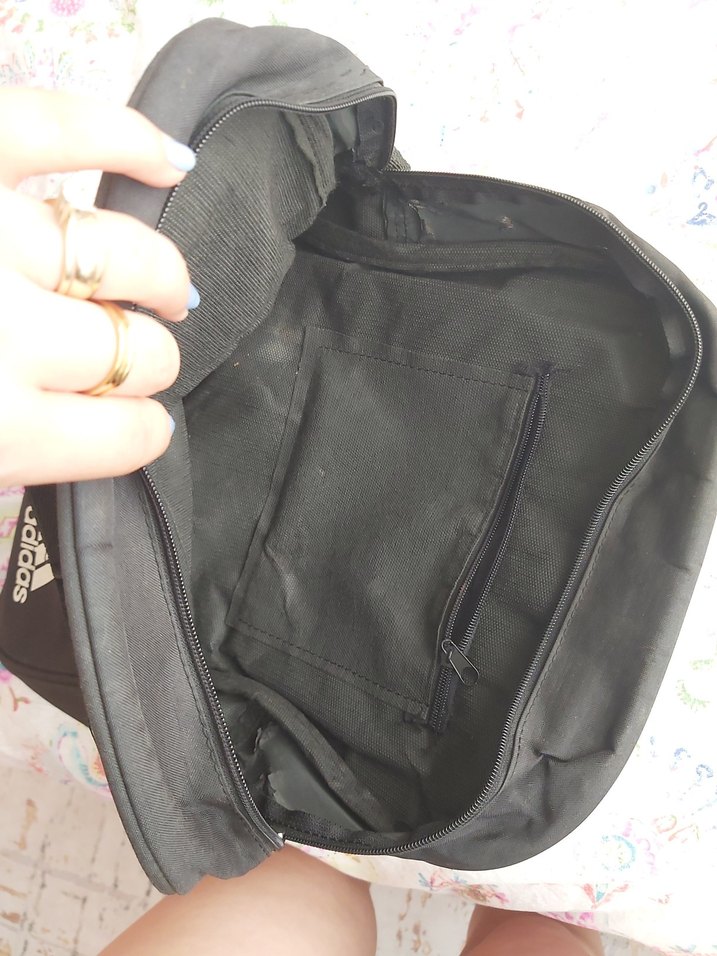 Adidas Siyah Spor Çantası - Görsel 4