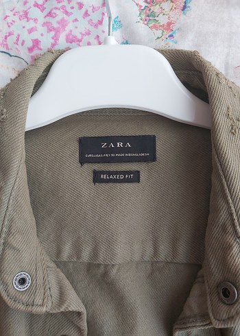 Kadın Bej Düğmeli Keten Gömlek - Görsel 6