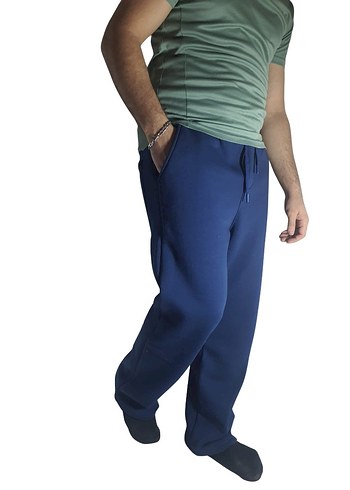 Lacivert Rahat Kesim Erkek Eşofman - Görsel 2