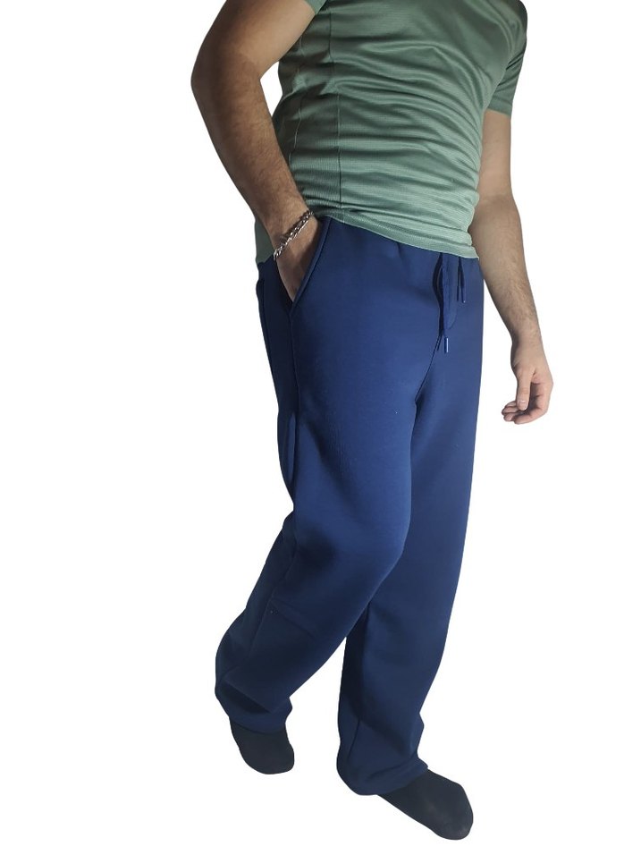 Lacivert Rahat Kesim Erkek Eşofman - Görsel 2