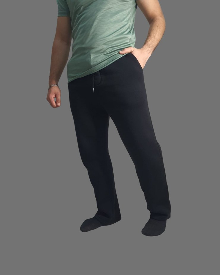 Lacivert Rahat Kesim Erkek Eşofman - Görsel 5