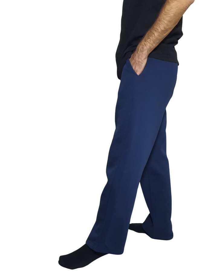 Lacivert Rahat Kesim Erkek Eşofman - Görsel 3