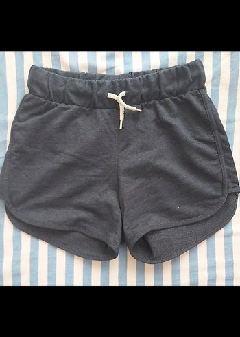 Lacivert Mini Denim Şort