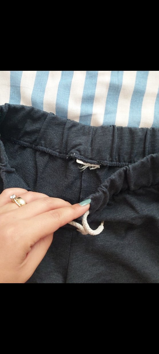 Lacivert Mini Denim Şort - Görsel 3