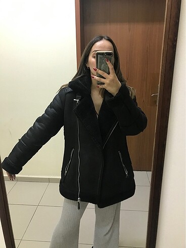s Beden Stradivarius biker mont