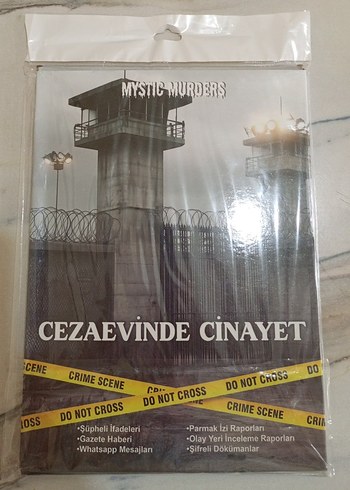 Cezaevinde Cinayet - Dedektif Kitabı - Görsel 2