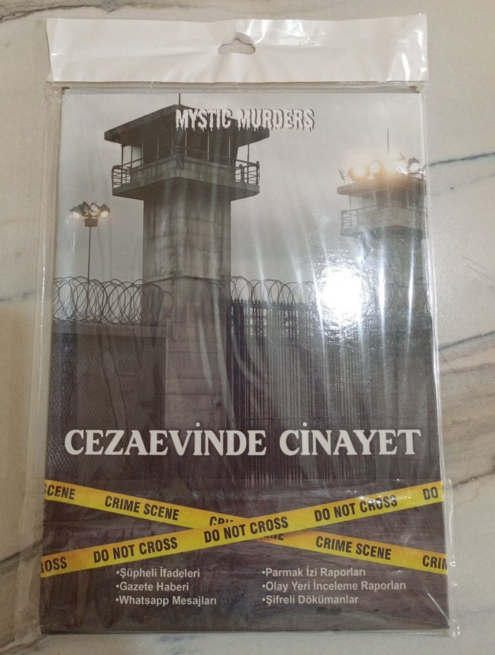 Cezaevinde Cinayet - Dedektif Kitabı - Görsel 2