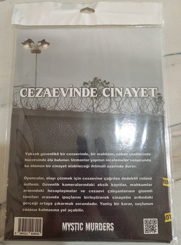 Cezaevinde Cinayet - Dedektif Kitabı - Görsel 3
