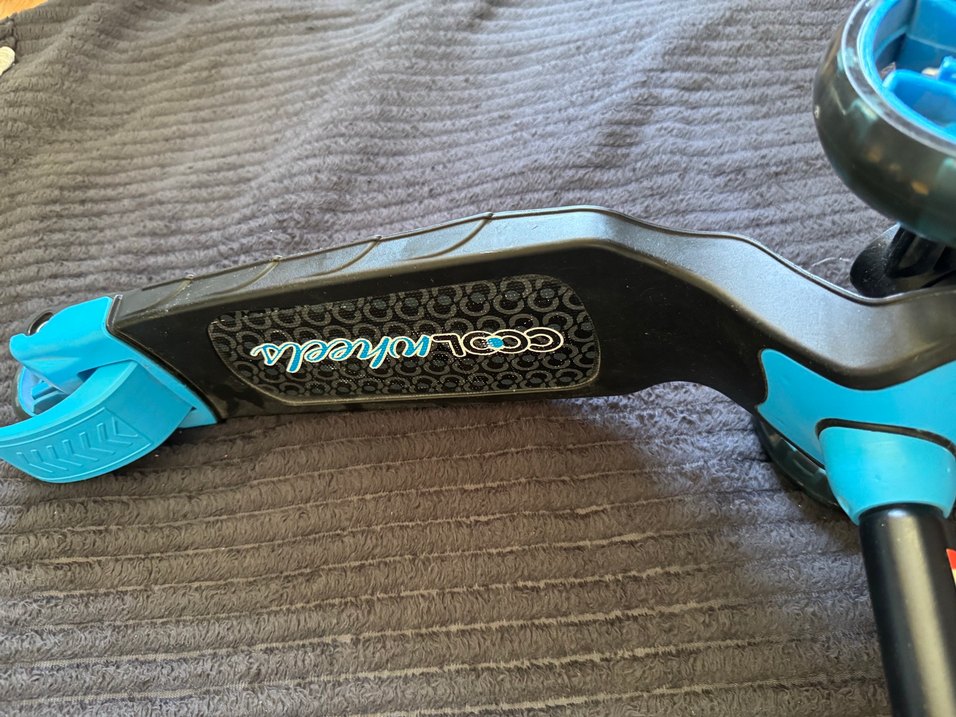 Renkli Mavi Çocuk Scooter'ı - Görsel 5