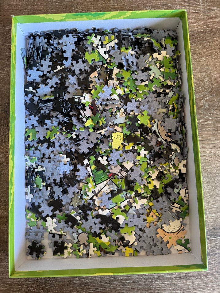 Rick ve Morty 1000 Parça Puzzle - Görsel 2