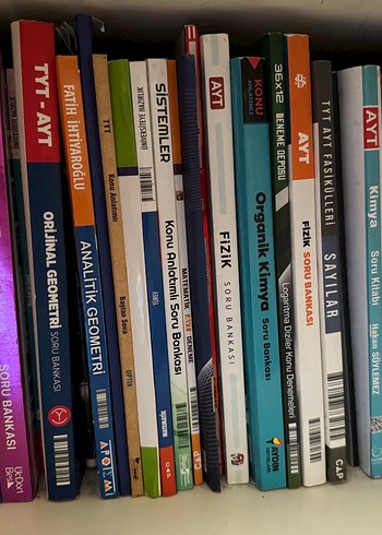 Soru Bankası AYT-TYT / YKS hazırlık kitapları - Görsel 2