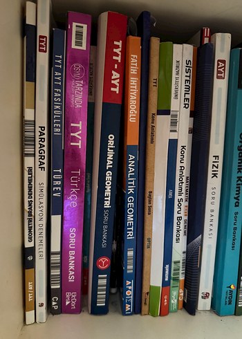 Soru Bankası AYT-TYT / YKS hazırlık kitapları - Görsel 5