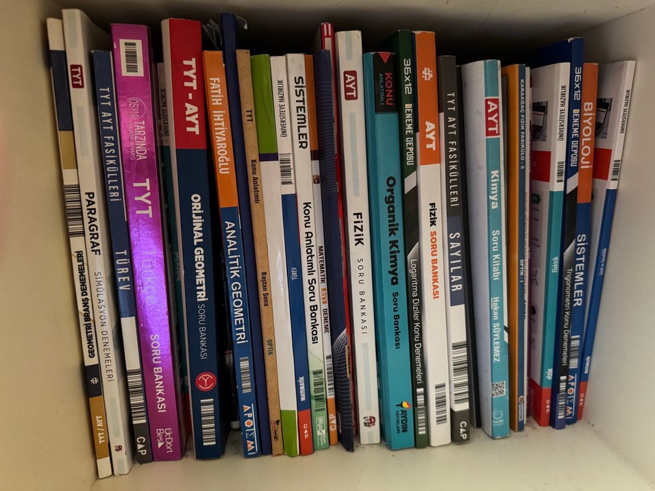 Soru Bankası AYT-TYT / YKS hazırlık kitapları - Görsel 2