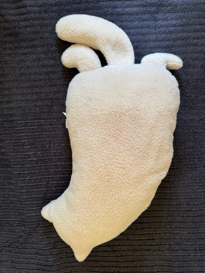 Bej Peluş Kedi Oyuncak - Görsel 4