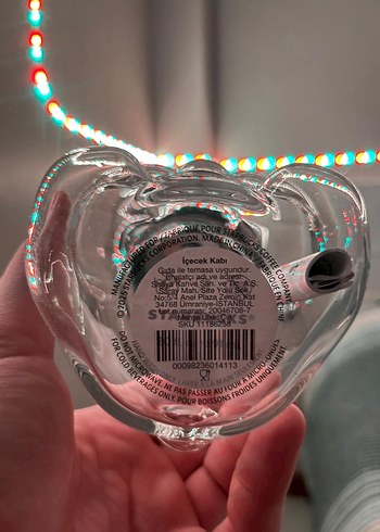 Orjinal Starbucks Bearista Cam Bardak Pipetli - Görsel 9