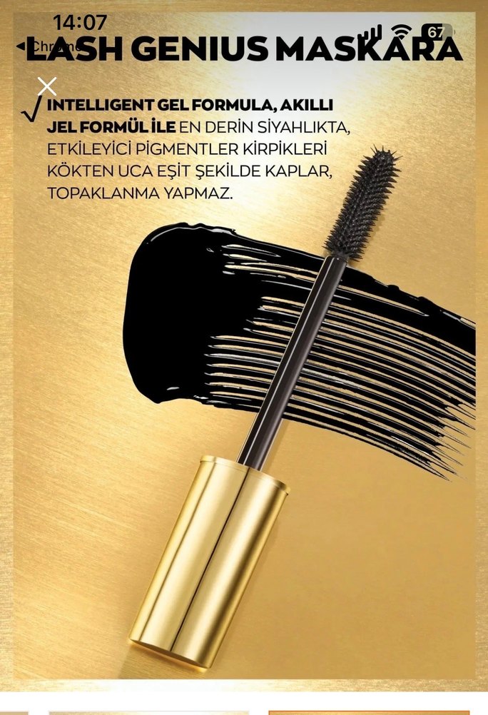 Avon Shgenius Altın Maskara - Görsel 3