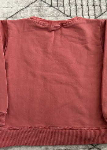 Şardonlu Nakışlı Kız Sweatshirt - Görsel 2