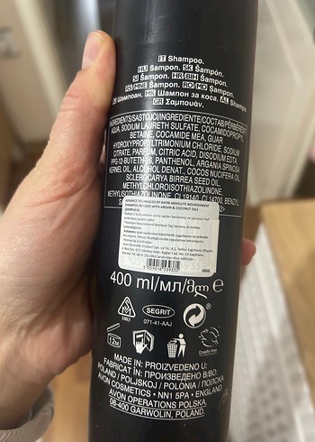 Argan yağlı şampuan 400 ml - Görsel 3