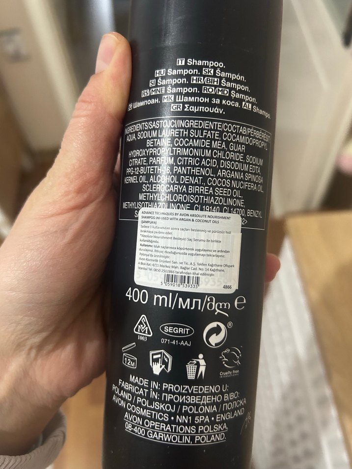 Argan yağlı şampuan 400 ml - Görsel 3