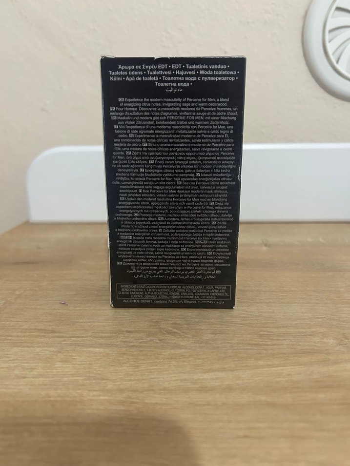 Perceive For Men 100 ml Erkek Parfümü - Görsel 3