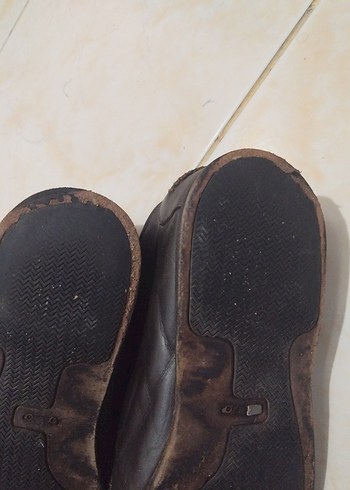 Lacoste erkek deri yarım bot 44 kahverengi - Görsel 8