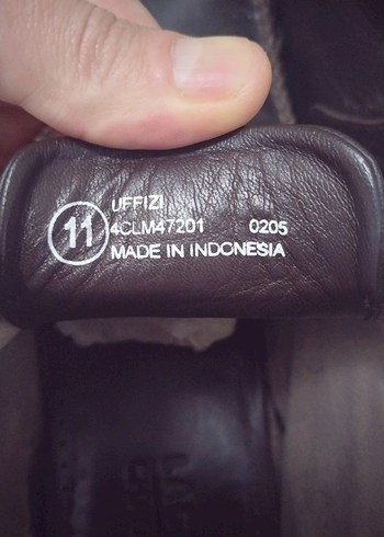 Lacoste erkek deri yarım bot 44 kahverengi - Görsel 9