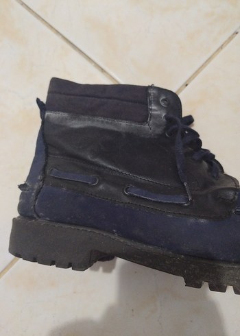 Erkek Lacivert Süet deri Günlük Bot 43 - Görsel 2