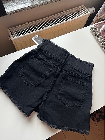 s Beden siyah Renk Denim şort